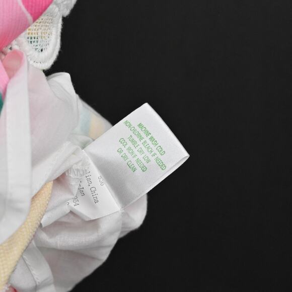 LILLY PULITZER Mila All Nighter Flamingo Dress Size 2 Crochet Lace Detail Shift‎ - Picture 13 of 13